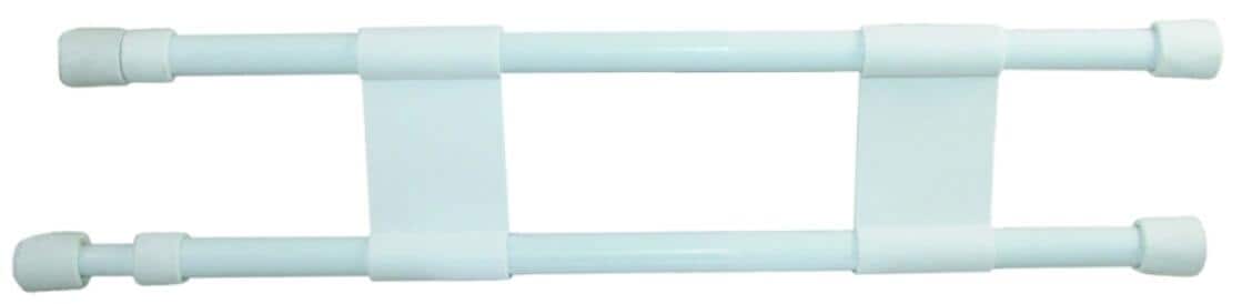 Dobbel teleskopstang for kjøleskap og skap 25-71 cm Lilie forlengbar metallstang