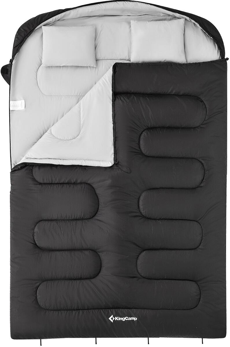 Dobbel teppepose Fallon Double 235x160 cm, komfort +5°C bakside