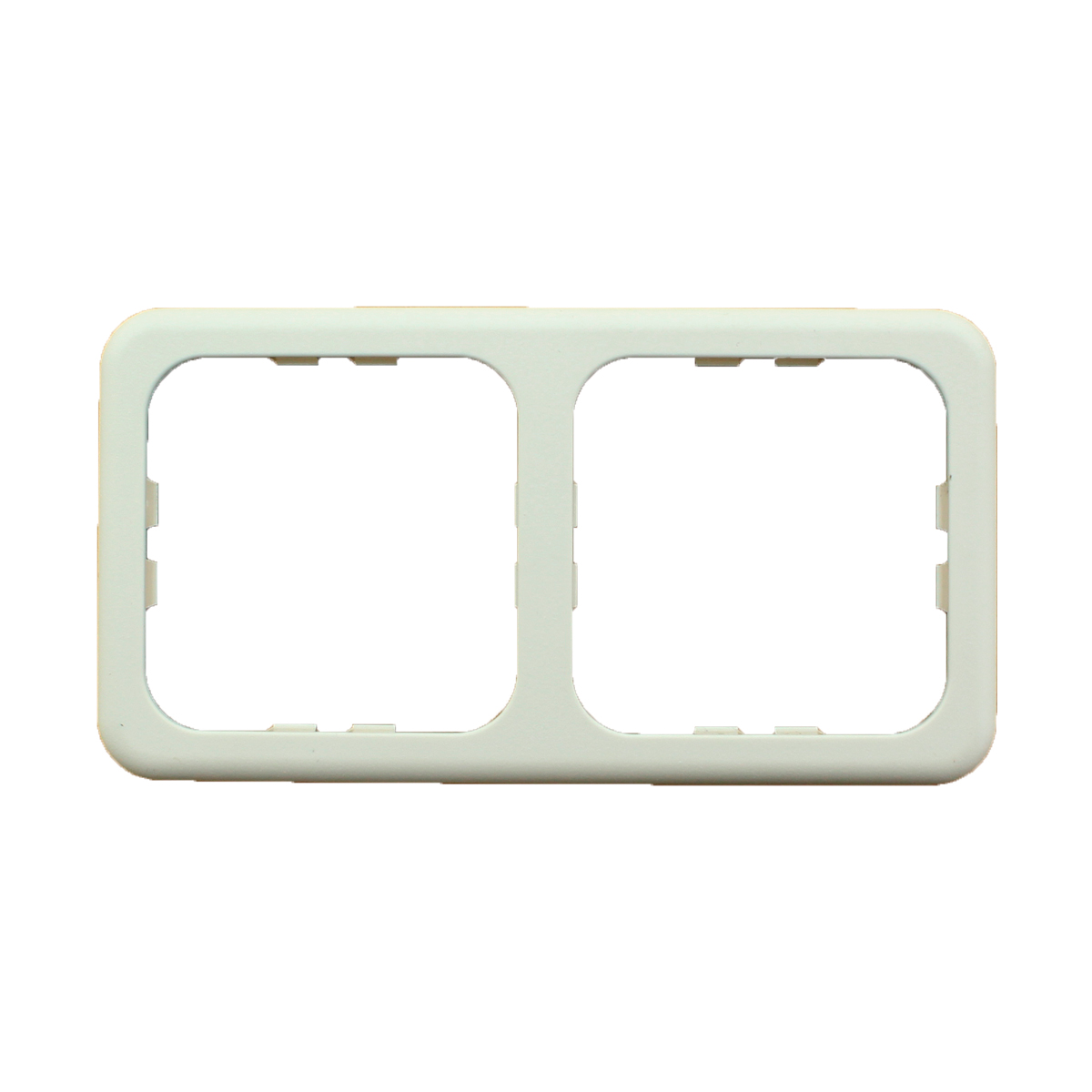 Dobbeltramme System 10.000 Standard 113x60 mm fra Inprojal i hvit
