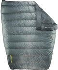 Dobbeltsovepose Vela 203x208cm, 650-cuin dun forfra