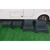 Detalj av gummiert trinnflate på Dobbelttrinn MGI med sklisikring