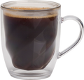 Dobbeltvegget kopp Double Wall Mug Clear polykarbonat Flamefield forfra