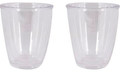 Dobbeltvegget termoglass 340 ml 2 stk polykarbonat - Bo-Camp forfra