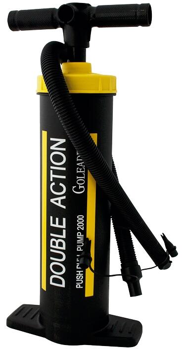 Dobbeltvirkende stempelpumpe 2x2000 ccm med slange - Eurotrail for effektiv pumping