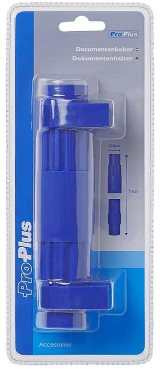 Dokumentholder for campingvogn og bobil 17 cm - Pro Plus materiale