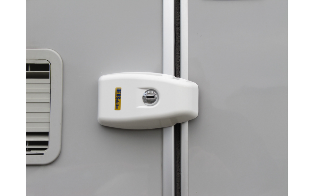 Door Frame Lock sikkerhetslås installasjon på serviceklapp