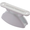 Dørholder rund for campingkjøretøy plast 6x3 cm bakside
