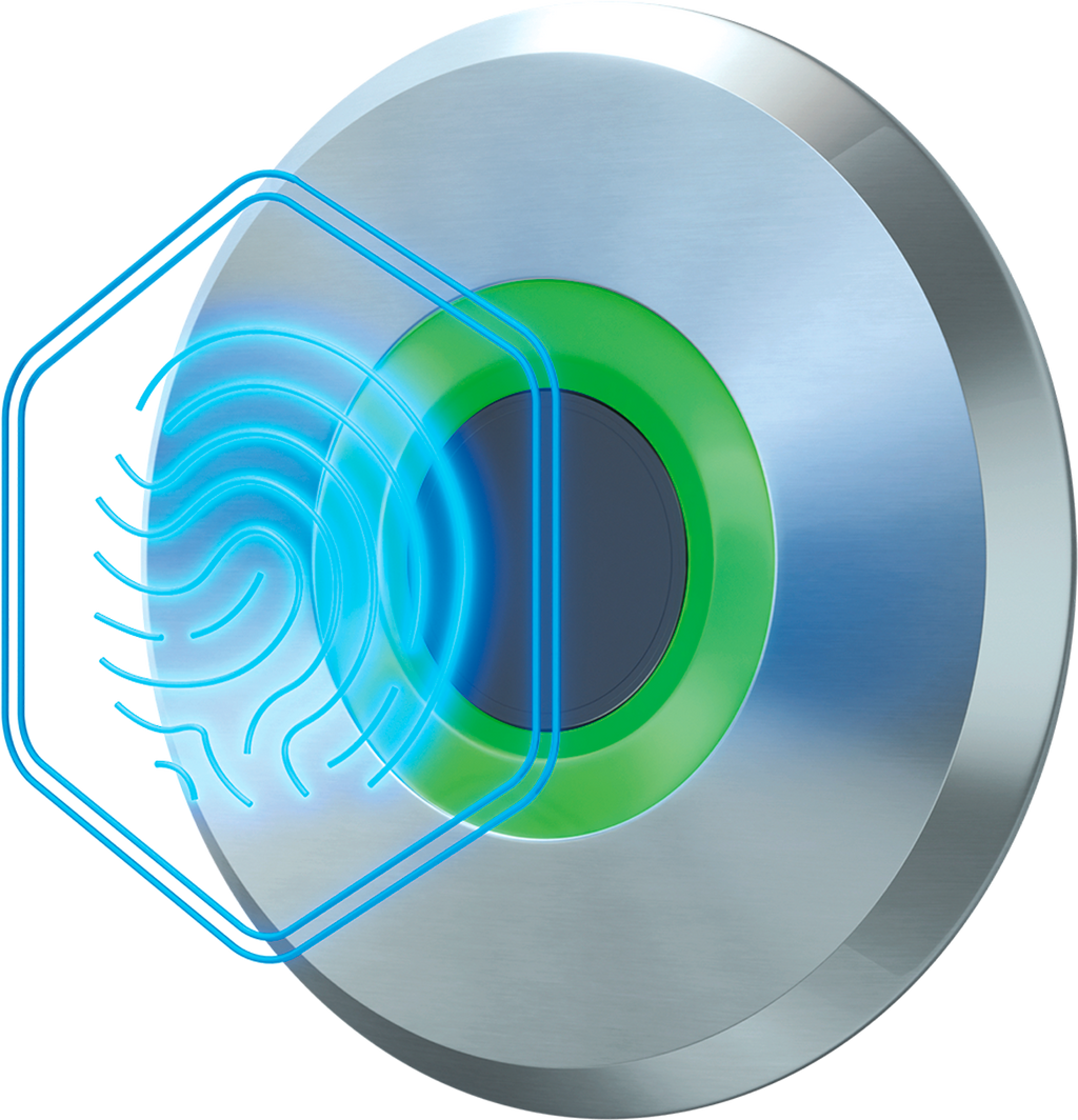 Dørlås CampLock Fingerprint for Hartal sentrallås forside