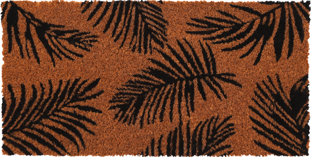 Dørmatte BeachVibes kokosfiber 50x25 cm med PVC-bunn forfra