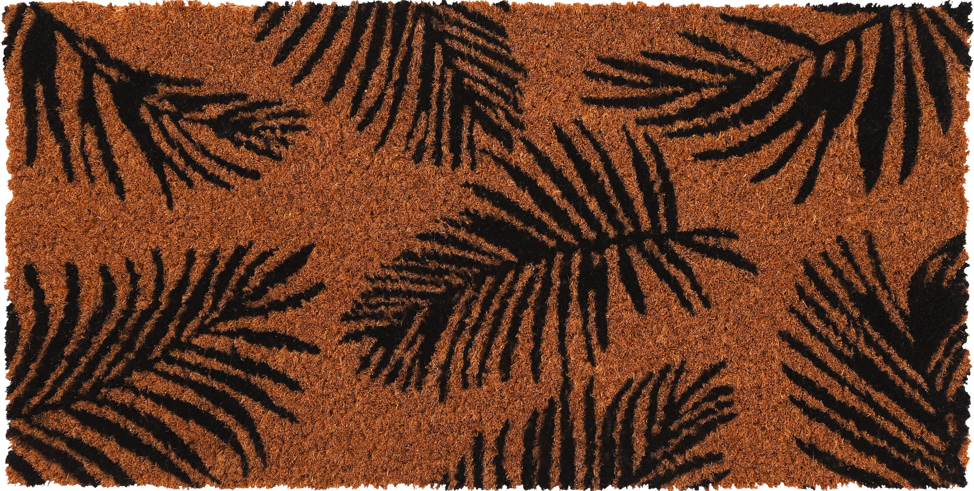 Dørmatte BeachVibes kokosfiber 50x25 cm med PVC-bunn forfra