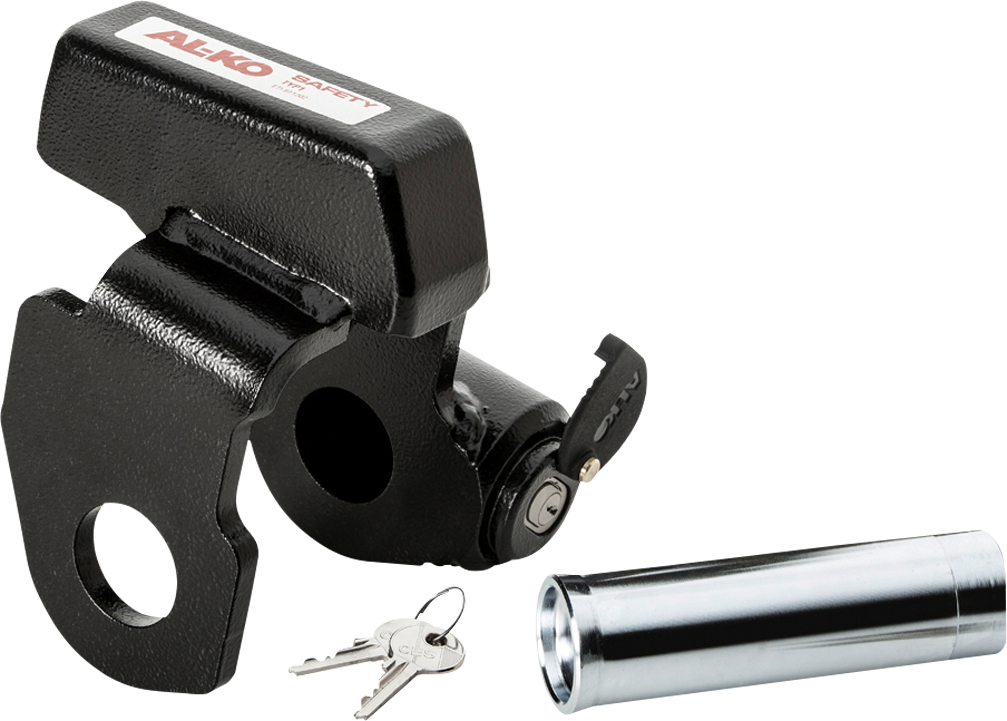 Dragestoklås Safety Premium for AKS 2004/3004 stål fra AL-KO montert på kobling