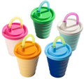 Drikkebeger med lokk 250 ml, TPE-materiale Joosiecap forfra