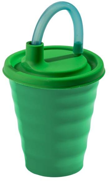 Drikkebeger med lokk 250 ml, TPE-materiale Joosiecap i farger