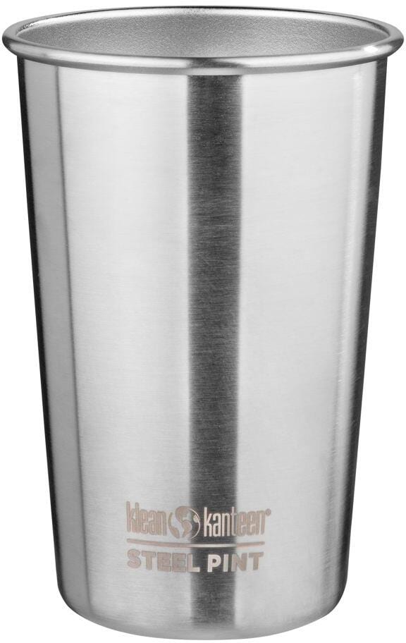 Drikkebeger Pint Cup 473 ml rustfritt stål 18/8 sølv forfra