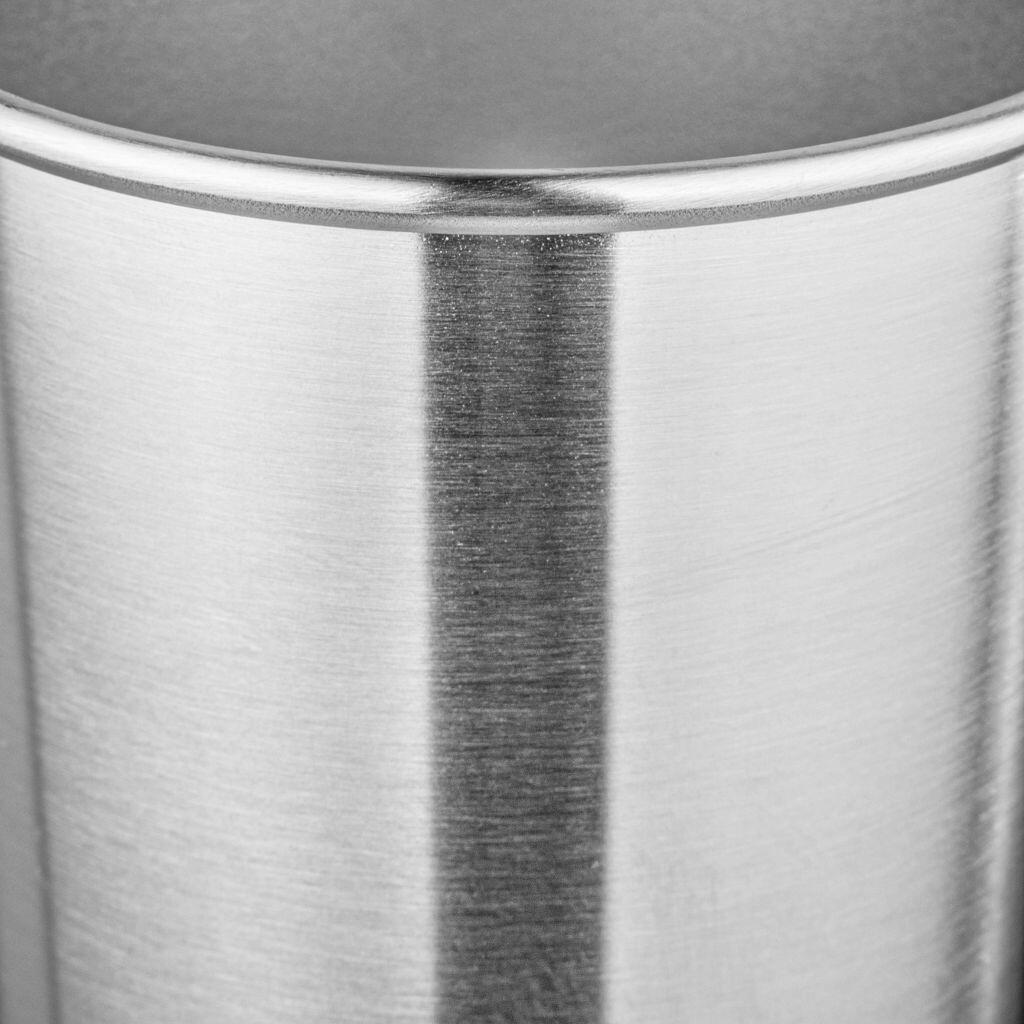 Drikkebeger Pint Cup 473 ml rustfritt stål 18/8 sølv bakside