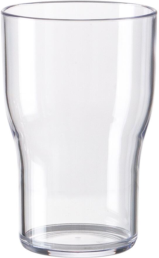 Drikkebeger polykarbonat 190 ml, Ø 6,2 x 9,5 cm, 43 g - WACA forfra