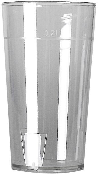 Drikkebeger polykarbonat 200 ml, stabelbar, maskinvaskbar forfra