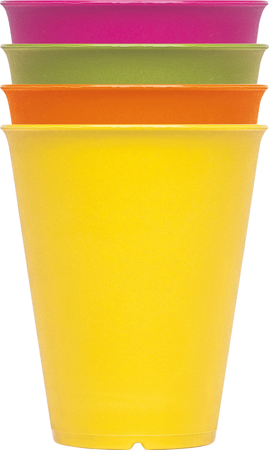 Drikkebeger Sanaliving 250 ml 4-delers sett antibakteriell fra Omada