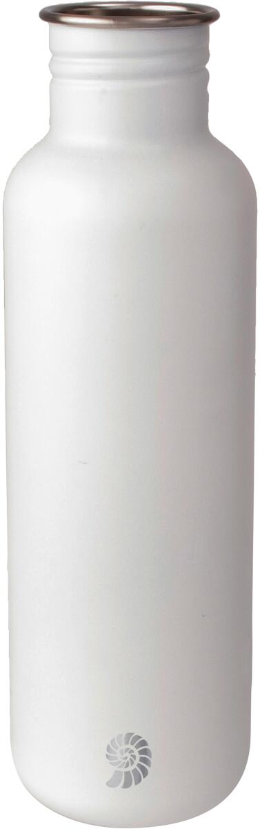 Drikkeflaske Active 0,75 l rustfritt stål hvit - Origin Outdoors bakside