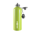 Drikkeflaske Hydrolin Steel 1000 ml rustfritt stål grønn forfra