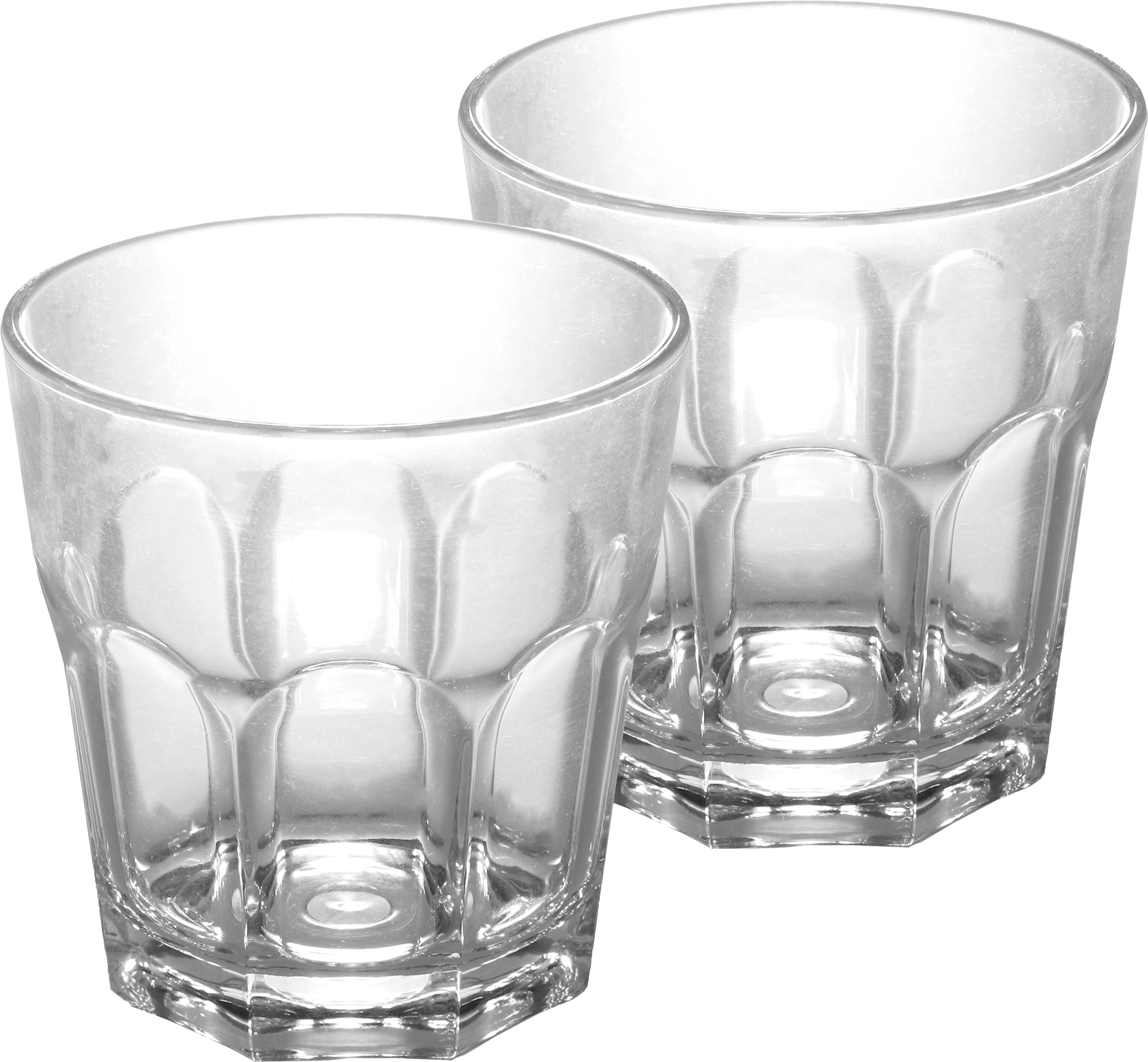 Drikkeglass i akryl 210 ml campingglass foran