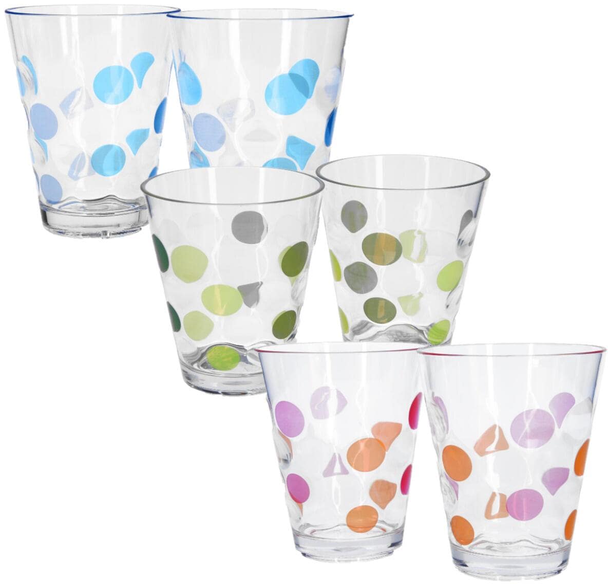 Drikkeglass Baloons 2-pack 350 ml SAN Ø9,5 cm - Brunner forfra