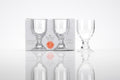 Drikkeglass Bella Clear akryl 410 ml, 4-pk forfra