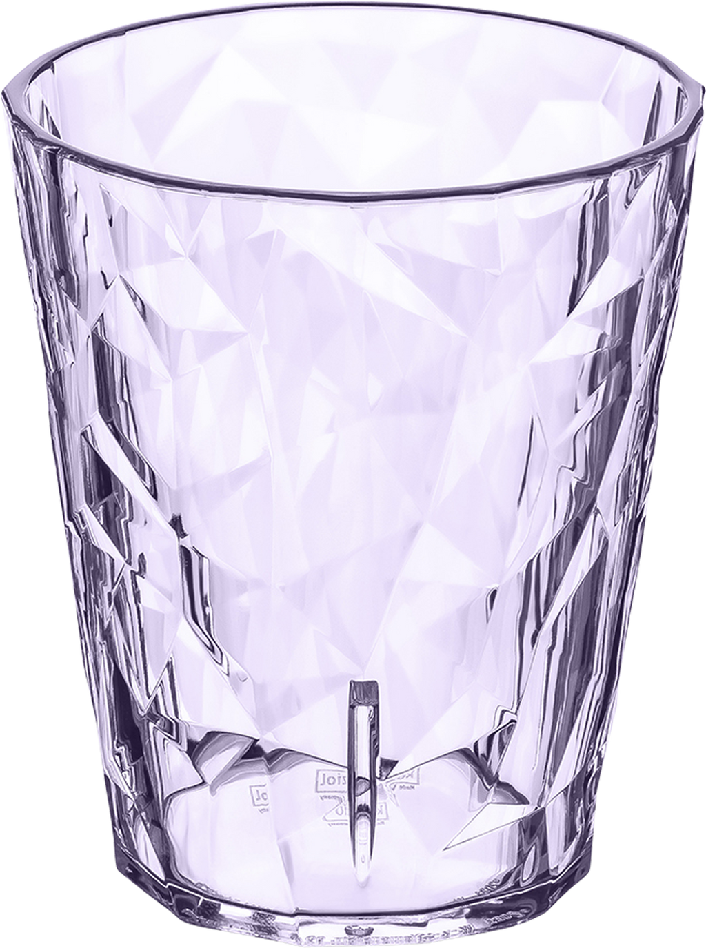 Drikkeglass Club Light S 250 ml stabelbart bruddikkert plast grønn forfra