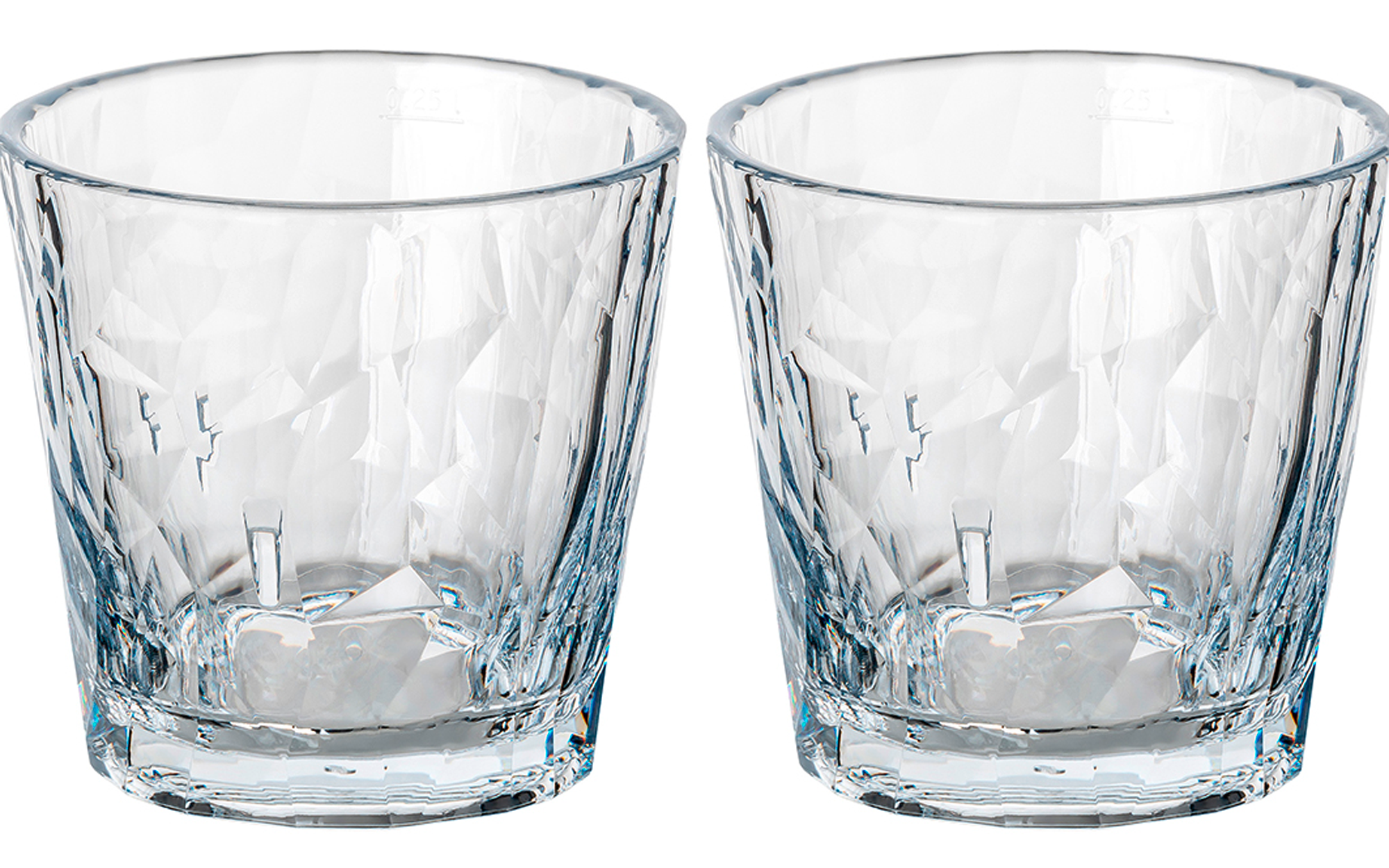 Drikkeglass CLUB No. 22 Superglas 2-pk stablebar forfra