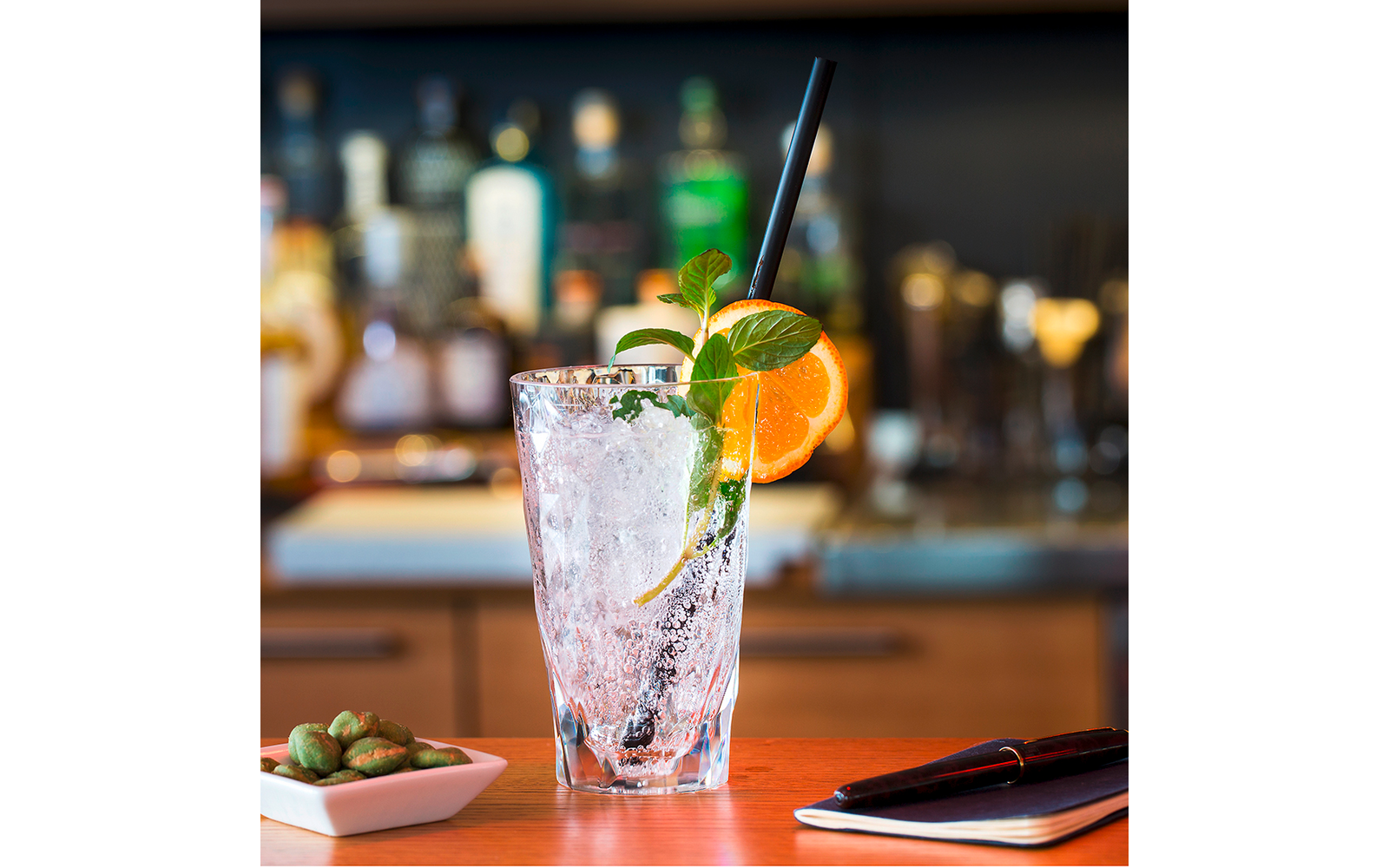 Drikkeglass CLUB No. 6 2-pk 300 ml transparent grey stablet