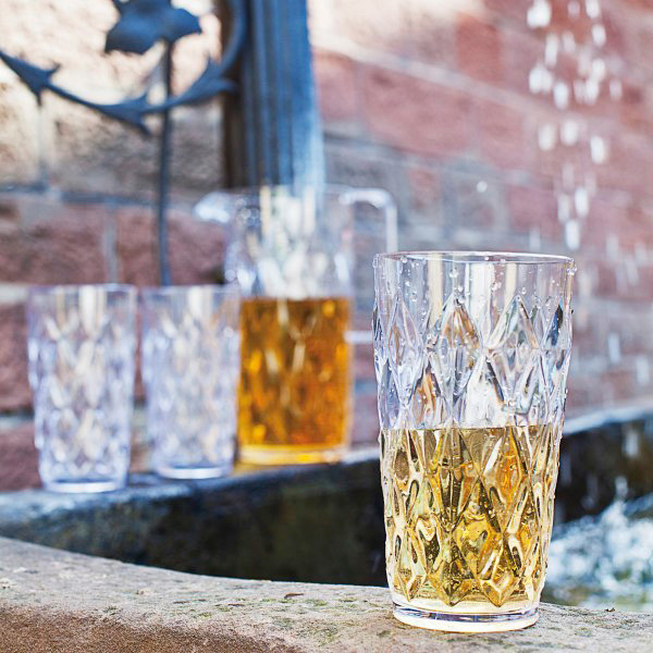 Drikkeglass Crystal L 450 ml isolerende bruddfast forfra