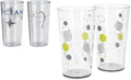 Drikkeglass Festa 400 ml med antiskli-ring 2-pk forfra