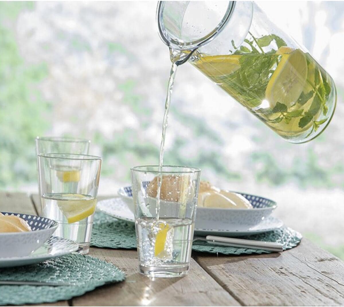 Drikkeglass Flow 200 ml i SAN-plast stablbart bakside