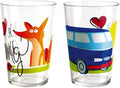Drikkeglass for barn i SAN-plast, 250 ml, 2-pk fra Camp4 sett forfra