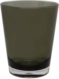 Drikkeglass Oblique røykfarget akryl 300 ml Eurotrail sett forfra