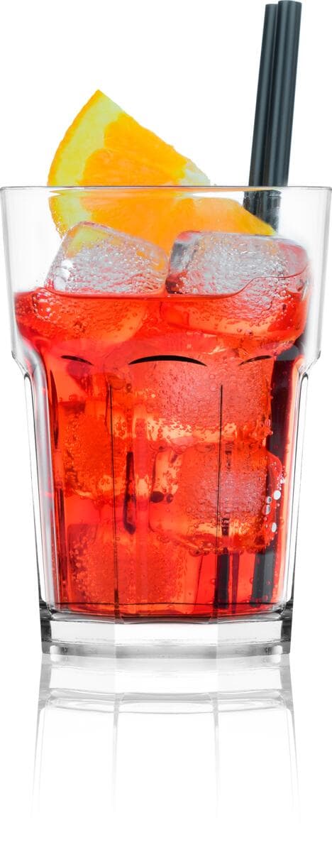 Drikkeglass Octoglass 280 ml polykarbonat stabelbare detalj