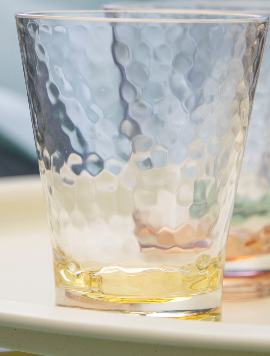 Drikkeglass pastell 350 ml 4-pack BPA-fri Bo-Camp forfra