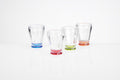 Drikkeglass-sett Party Midi 4-pack akryl 220 ml - Flamefield for campingbruk