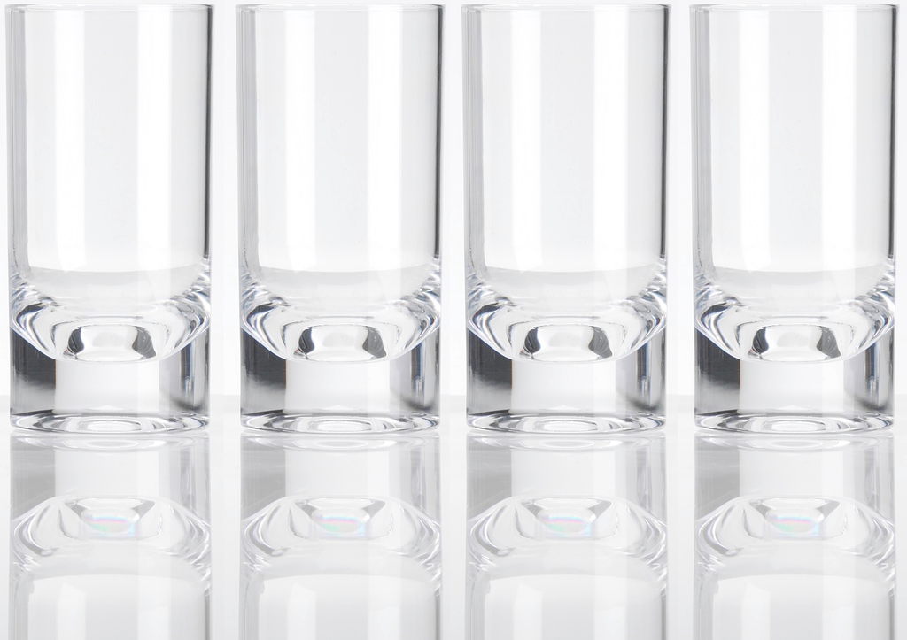 Drikkeglass Slim Jim 290 ml polykarbonat 4-pack forfra
