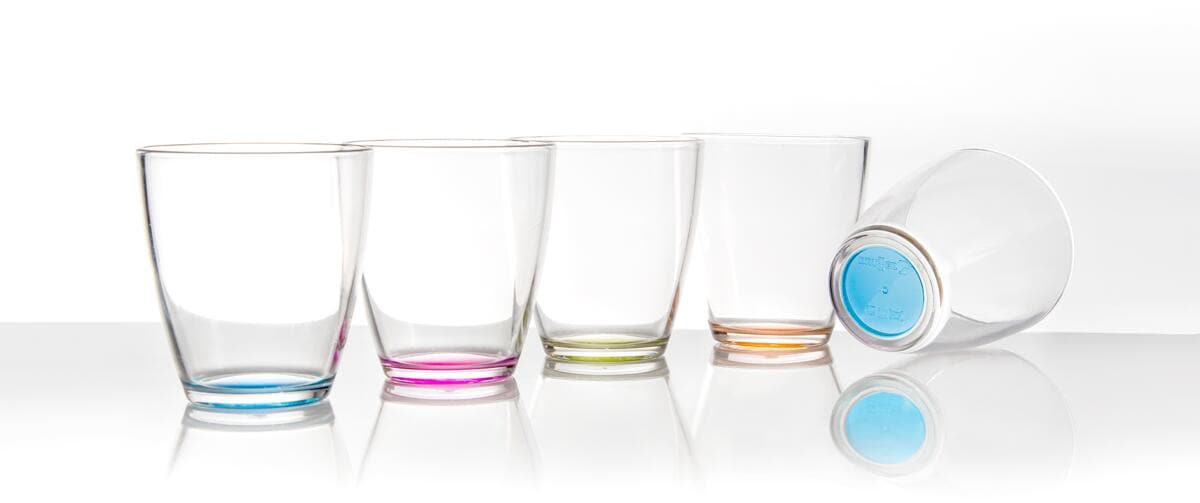 Drikkeglass Tahiti SAN 200 ml, 4-pakning - Brunner forfra