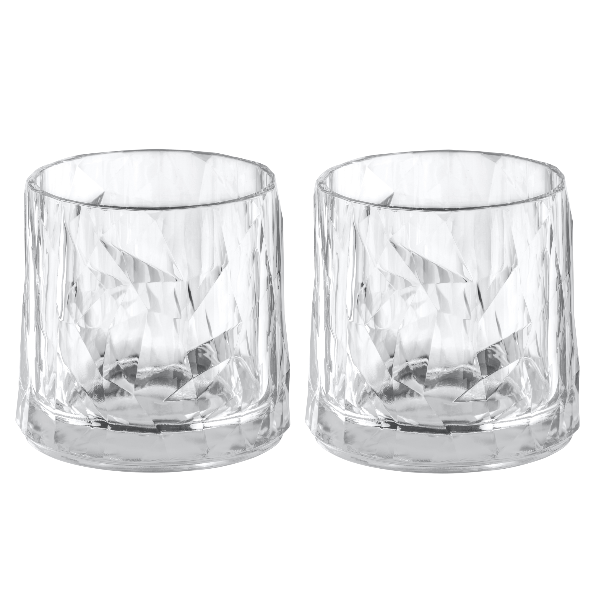 Drikkeglass tumbler 250 ml 2-pack termoplast forfra