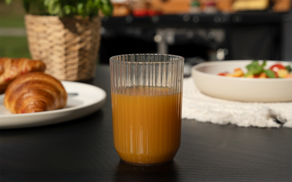 Drikkeglass Viona 300 ml creme, resirkulert PET bakside
