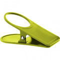 Drikkeholder TrinkClip bordklips for flasker og glass - Gimex blå fra siden