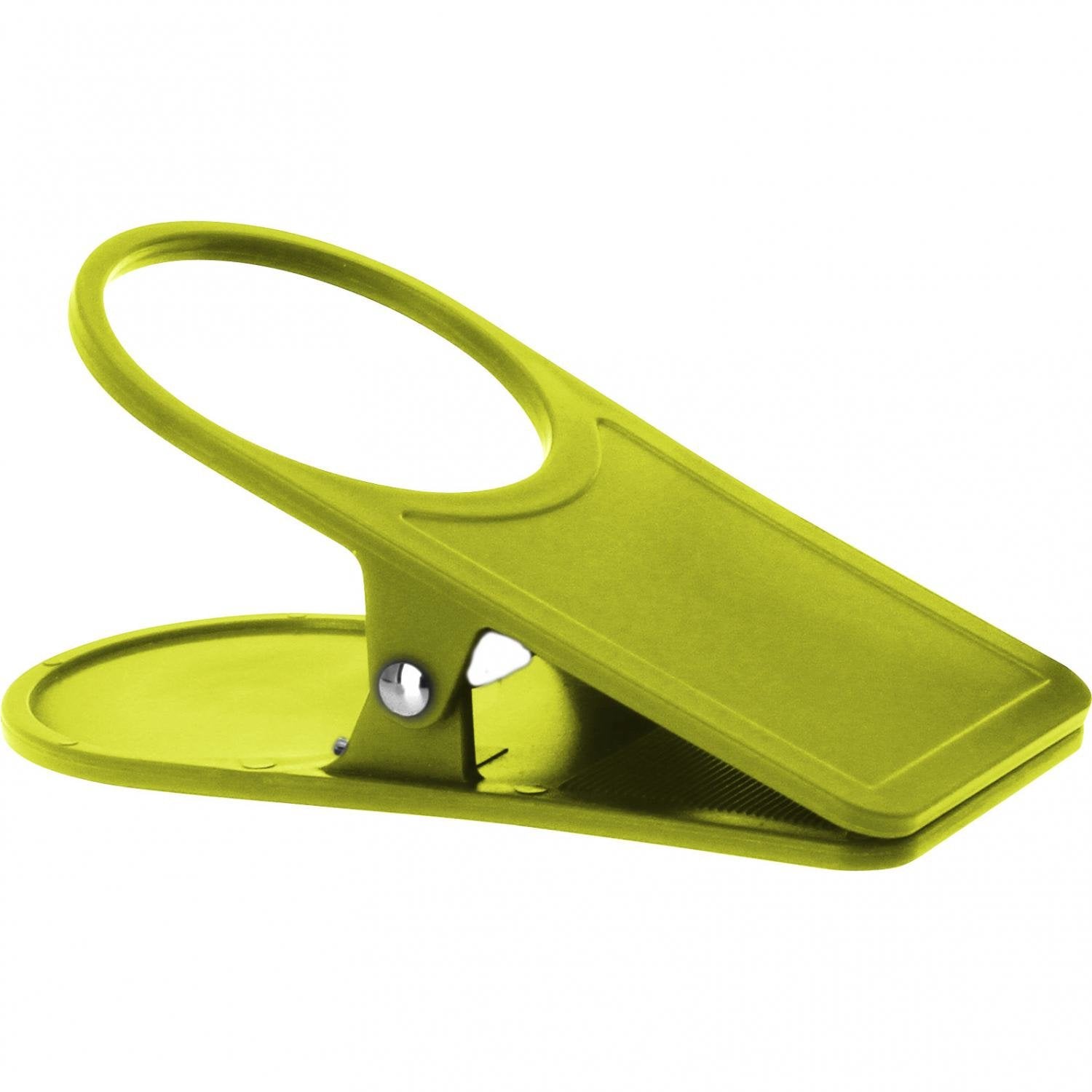 Drikkeholder TrinkClip bordklips for flasker og glass - Gimex blå fra siden