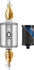 Drikkevannsfilter TRAVEL Active fastmontert rustfritt stål Alb Filter for campingvannsystem