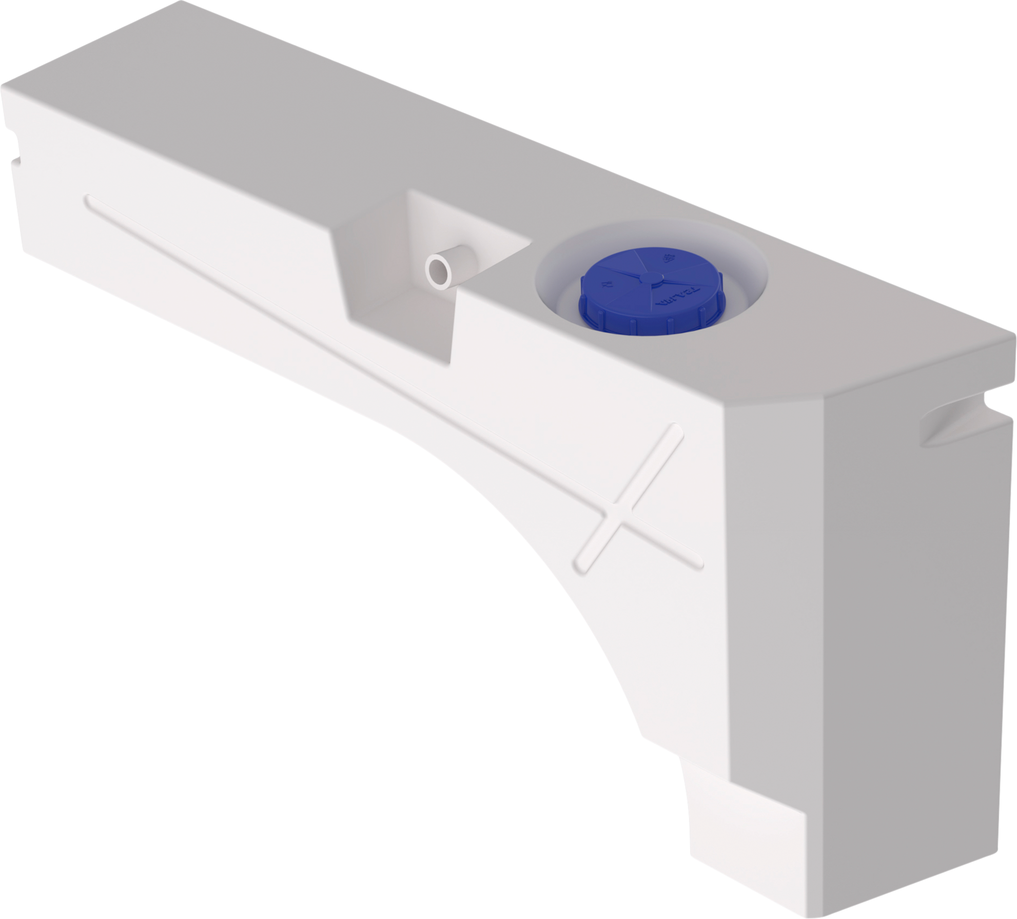 Drikkevannstank 112 liter for Ducato/Sprinter/Transit/Master - Aplast forfra