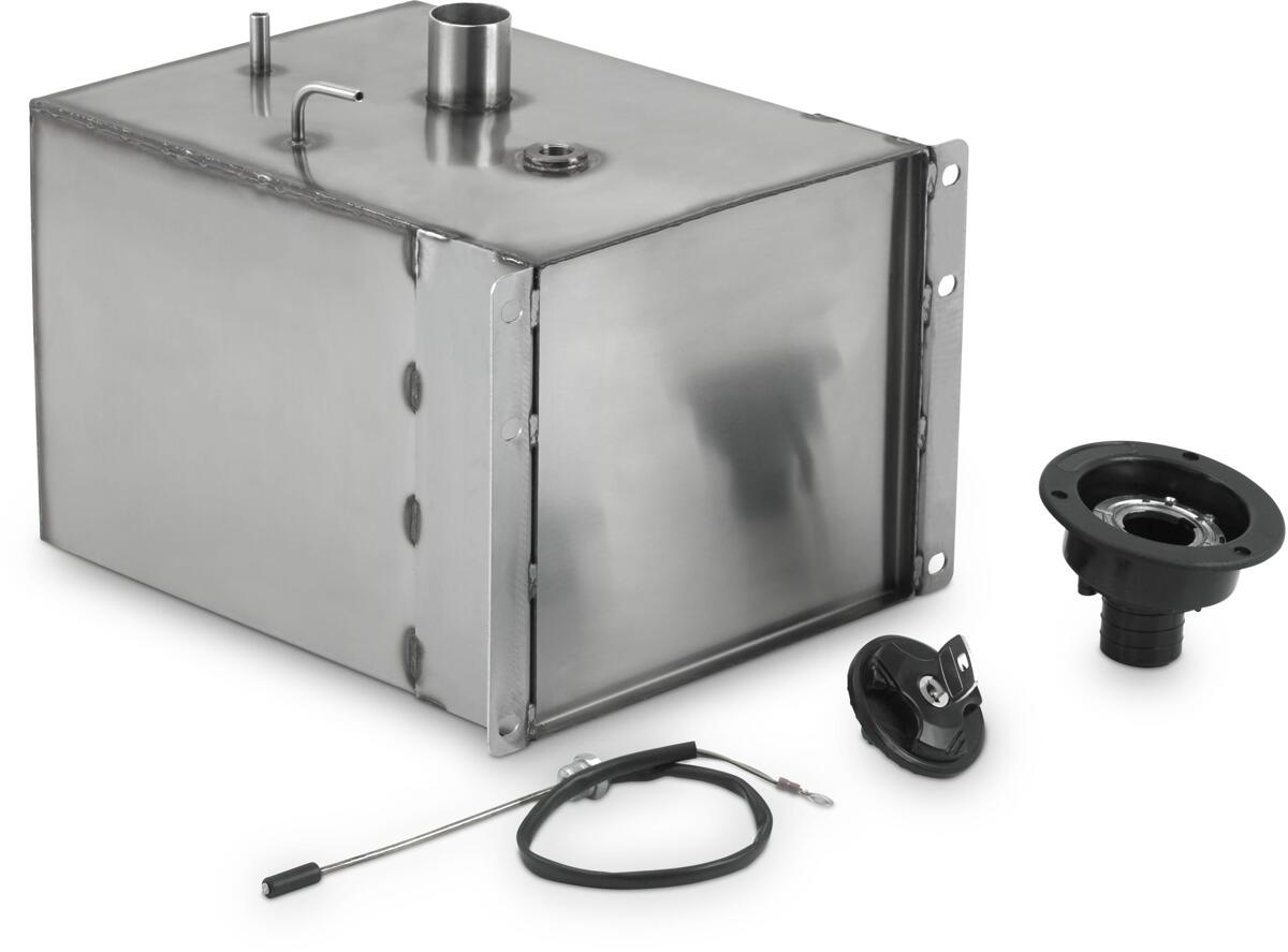 Drivstofftank AG100 i stål 20 l, 20x26x35 cm fra Dometic for sikker drivstoffoppbevaring