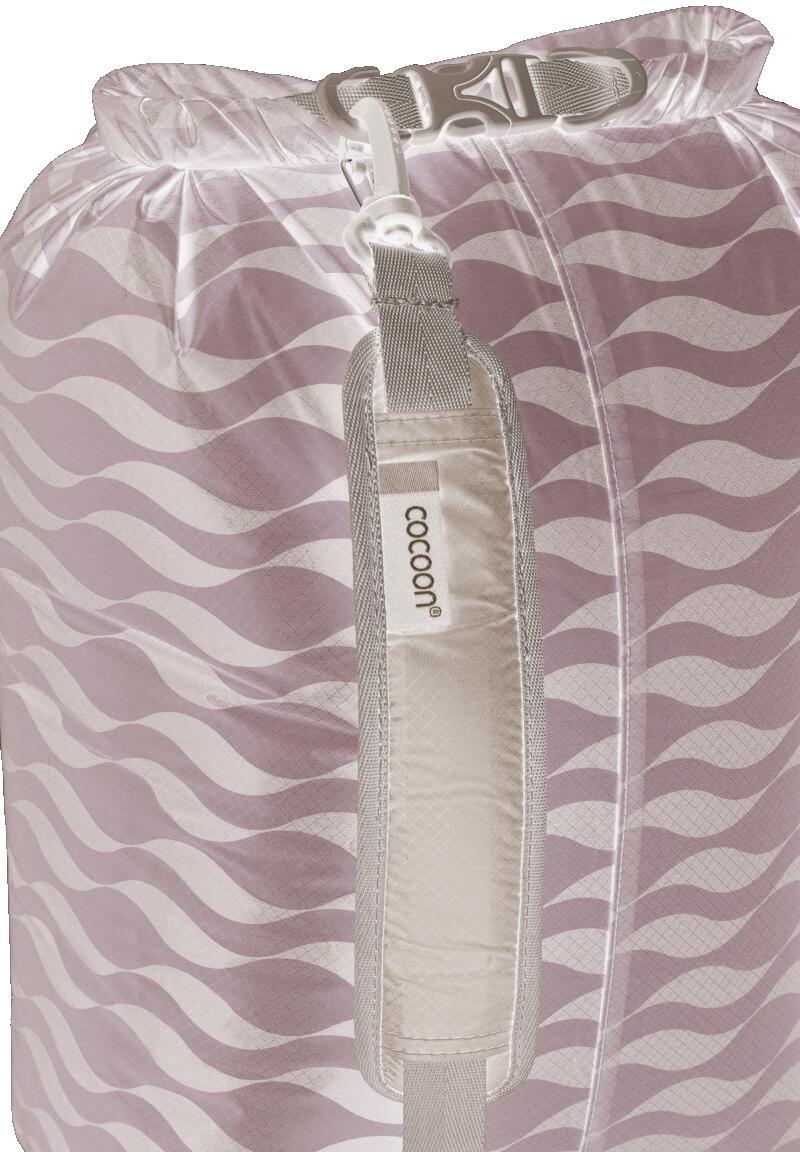 Montert Drybag bærereim 168 cm med karabiner 80 g grå på drybag