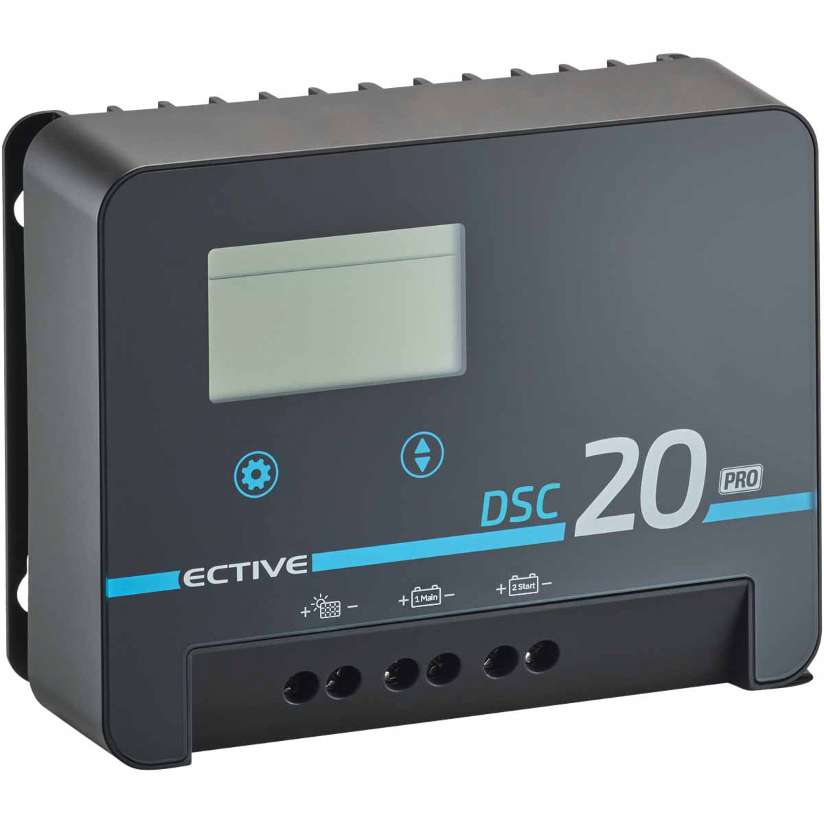 DSC PRO MPPT solcelleladeregulator 150 V 20 A forfra