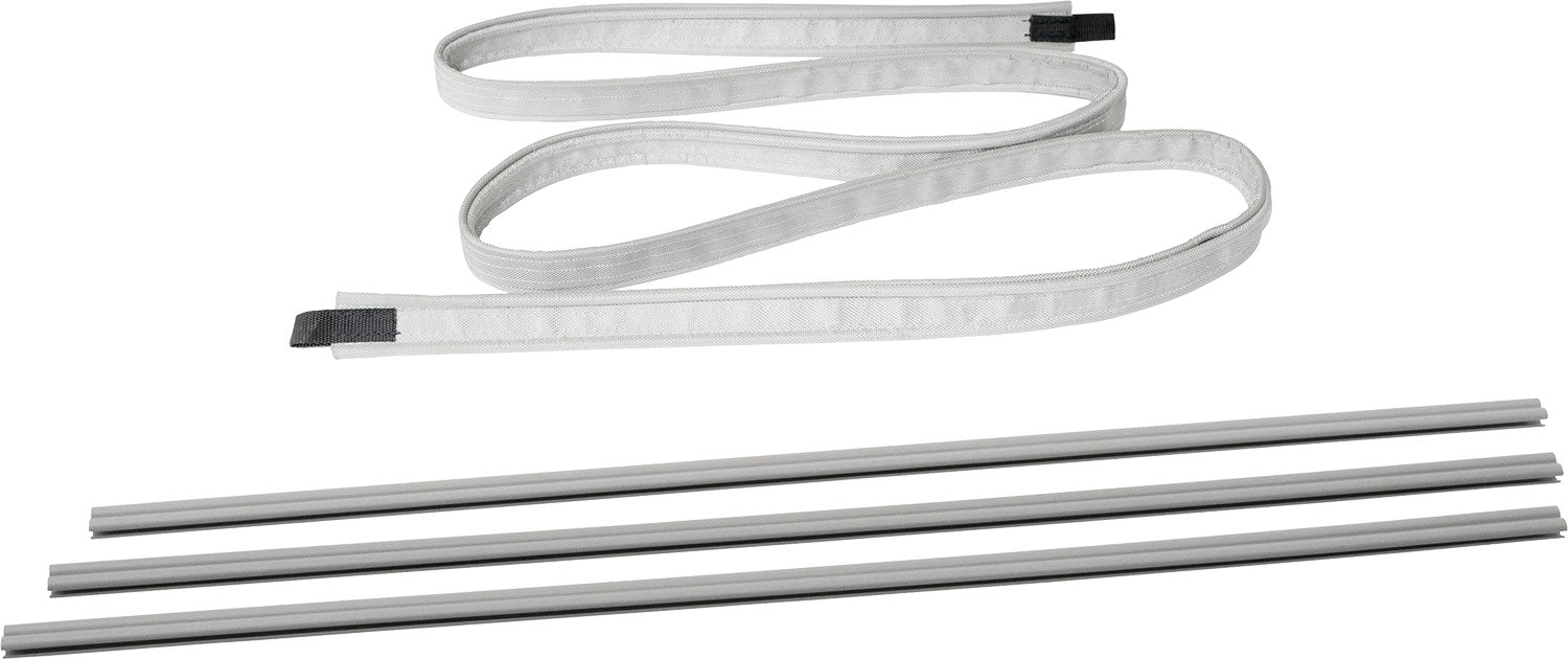 Dual Drive Away adaptersett med dobbel kederprofil 5+7 mm - Outwell montert på bil